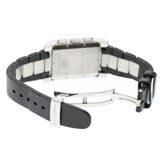 BVLGARI Rettangolo RTC49S Chronograph black Dial Quartz Men's Watch_864024 - Picture 3 of 11